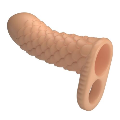 Pénisz hosszabbító hüvely 13 cm természetes színben