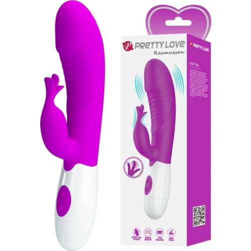 Vibrátor PRETTY LOVE RASMUSSEN | Két motoros stimuláció