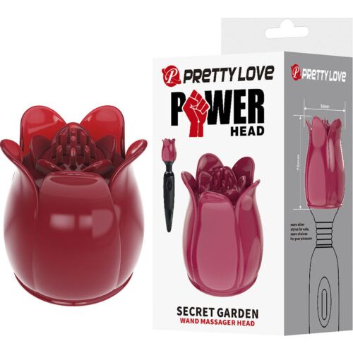 Masszírozó Fej PRETTY LOVE FLIRTATION SECRET GARDEN