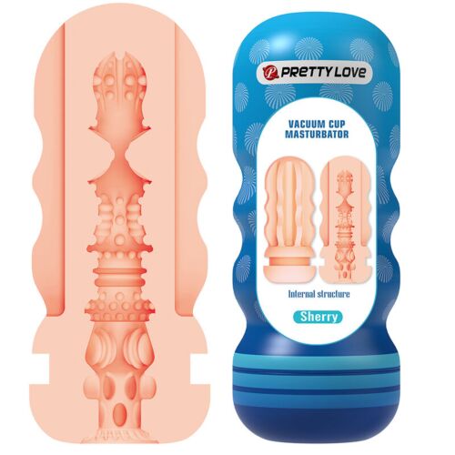 Masturbátor PRETTY LOVE - SHERRY felszívó hatással