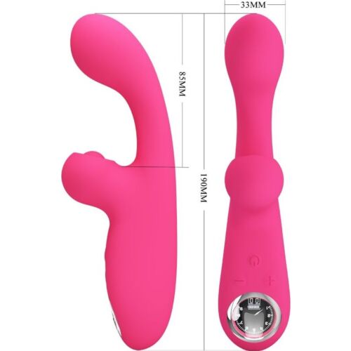 Rabbit vibrátor PRETTY LOVE FLIRTATION SKYLAR kényeztető élménye