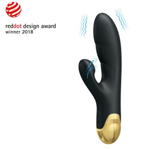 Vibrátor Pretty Love SMART NAUGHTY PLAY szívó és vibráló funkcióval