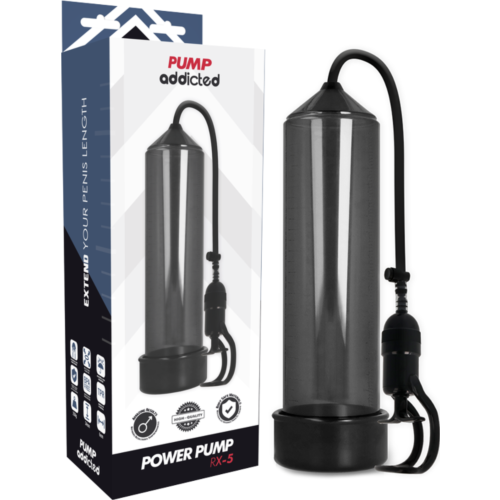 Péniszpumpa PUMP ADDICTED RX5 BLACK
