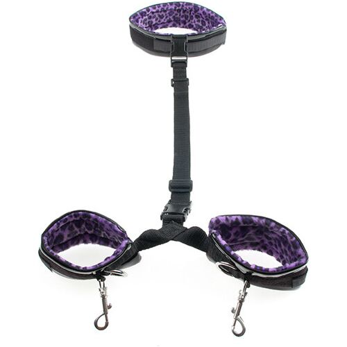Bondage Készlet Pipedream Purple Cheetah