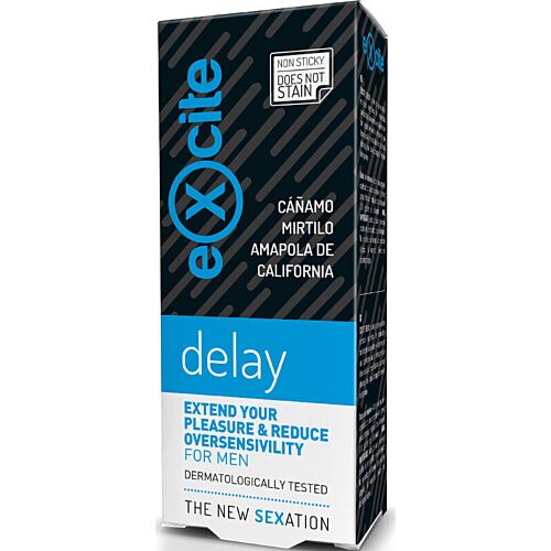 Késleltető gél EXCITE DELAY 20 ML - Csökkenti az érzékenységet