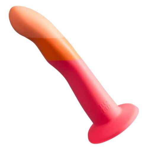 Dildo ROMP DIZI 18 cm | Szívóalap és kettős stimuláció