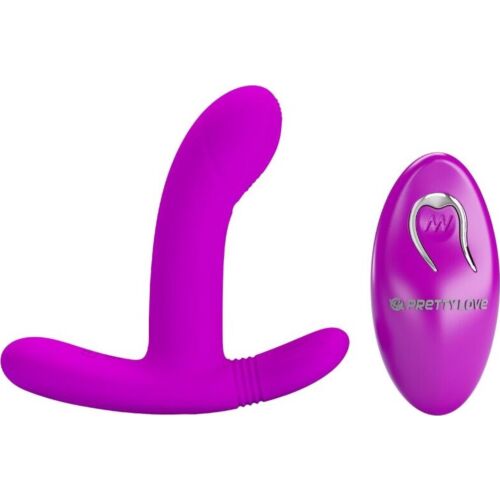 G-pont vibrátor PRETTY LOVE GERI távirányítóval