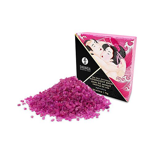 Fürdő só SHUNGA BATH EXPERIENCE 75 GR - Intenzív rózsaszín vízélmény