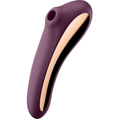 Vibrátor SATISFYER DUAL KISS kettős stimulációval