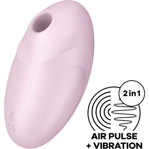 Vibrátor SATISFYER VULVA LOVER 3 légnyomásos stimulátor