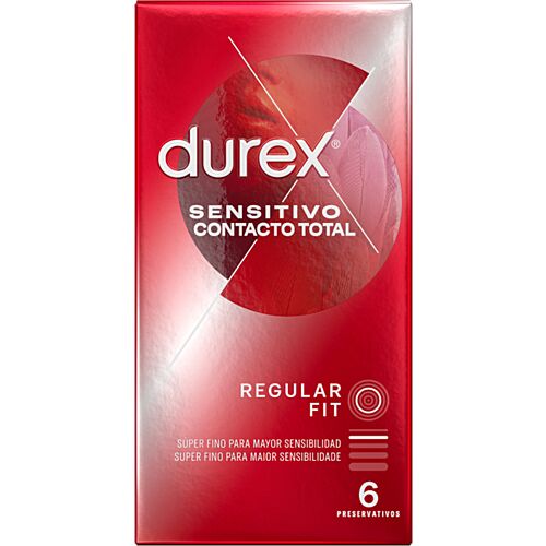 Preservatív DUREX SUPER THIN SENSITIVE 6 db