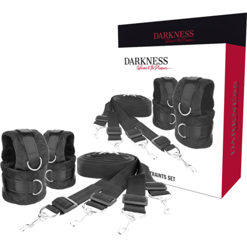 Fixáló bilincs DARKNESS BONDAGE - Kényelmes és állítható kialakítás