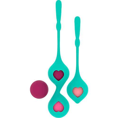 Silicone balls RITHUAL Deva Aqua Green medencefenék edzőkészlet