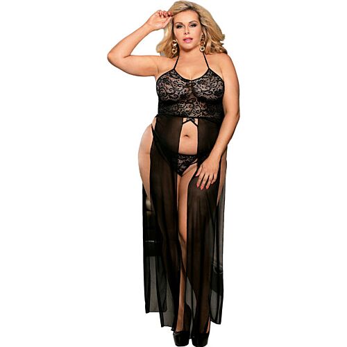 Hálóing és tanga SUBBLIME QUEEN PLUS SIZE
