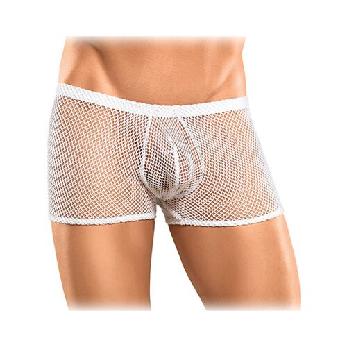 Braga Male Power SHORT RED BLANCO POUCH