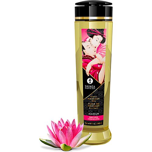 Erotikus masszázsolaj SHUNGA 240 ml - Érzéki élmény