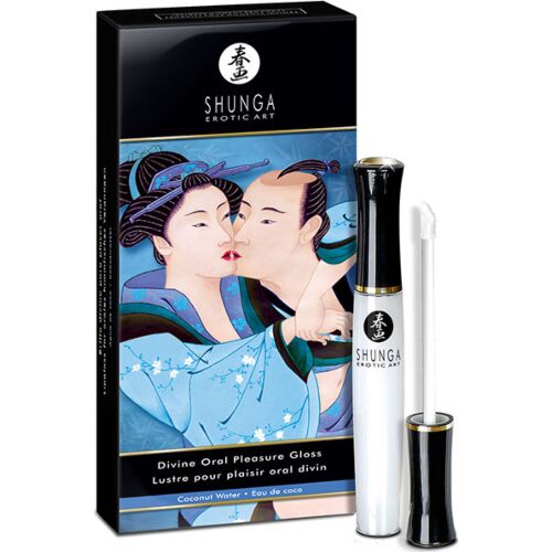 Szájfény SHUNGA APHRODISIACS Kókuszvíz hatásos élvezetekhez