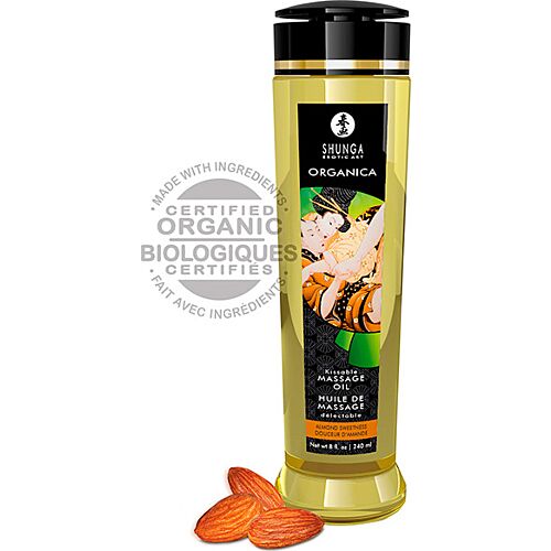 Masszázs Olaj SHUNGA Organikus Mandula 240 ml