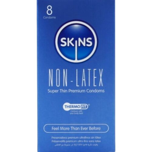 Óvszer SKINS latexmentes 8 darabos csomag