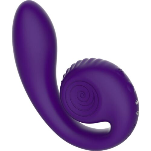 G-pont vibrátor SNAIL VIBE Gizi kettős stimulátor