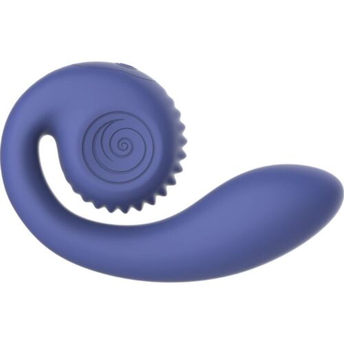 G-pont vibrátor SNAIL VIBE GIZI LITE kettős stimulációval