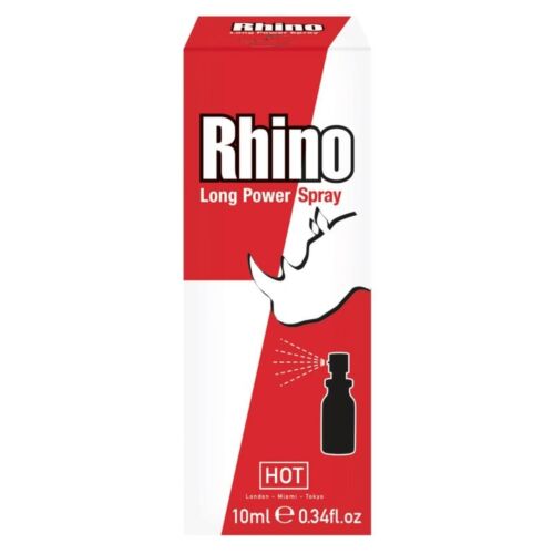 Késlekedő spray HOT RHINO LONG POWER SPRAY 10 ML