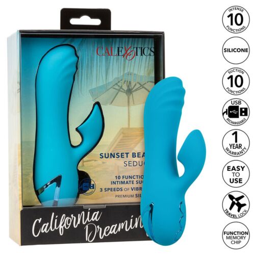 Vibrátor CALEXOTICS Sunset Beach Seducer 10 funkcióval