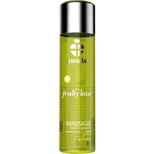 Masszázs olaj SWEDE Fruity Love melegítő hatású 120 ml
