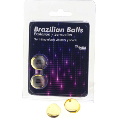 Brazilian Balls TALOKA - Vibráló és sokkhatású gél