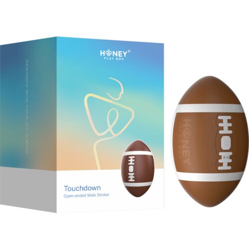Vibrátor Honey Play Box TOUCHDOWN BROWN 165 mm
