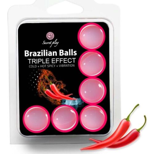 Brazilian Balls SECRETPLAY - Három hatás egy termékben