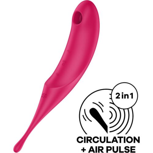Vibrátor SATISFYER TWIRLING PRO AIR PULSE STIMULATOR