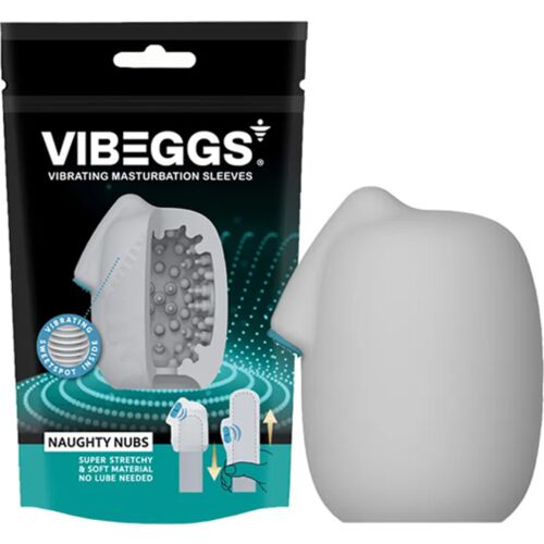 Vibrátor VIBEGGS Naughty Nubs 15 vibrációs móddal