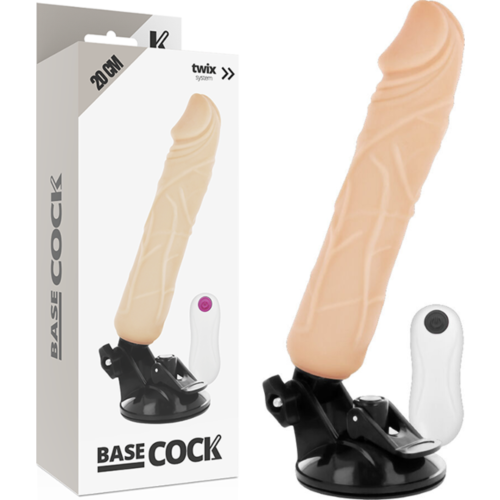 Vibrátor BASECOCK 20 cm valósághű tapasztalattal