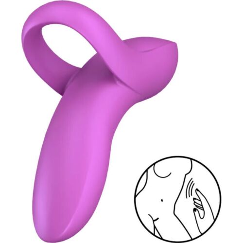 Satisfyer Bold Lover Ujj Vibrátor 12 Vibrációs Móddal