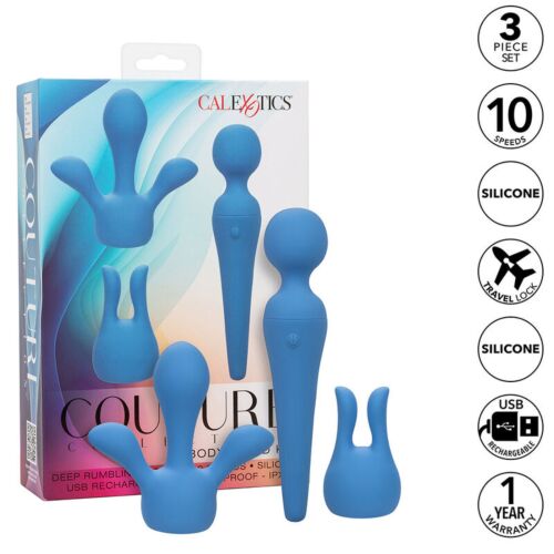 Wand vibrátor CALEXOTICS Couture Kit 10 vibrációs móddal