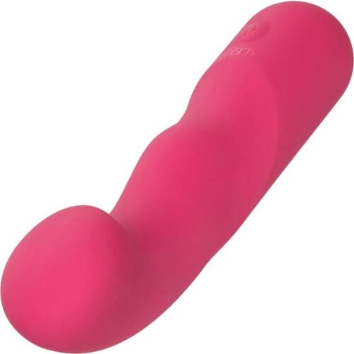 G-pont vibrátor CALEXOTICS PIXIES CURVY PINK 10 fokozattal