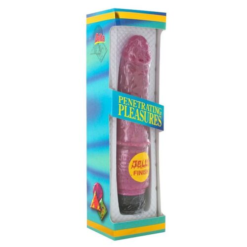 Vibrátor SEVEN CREATIONS JELLY LILAC realisztikus formával
