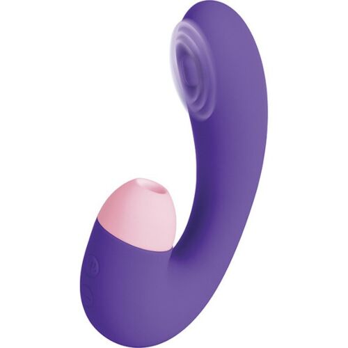 Vibrátor S Pleasures Blizzard kettős stimulációval