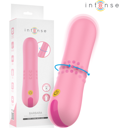 Vibrátor INTENSE FUN TOYS BARBARA – Dupla stimuláció
