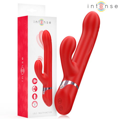 Vibrátor INTENSE HIGH TECH LELE forgató és oszcilláló funkcióval