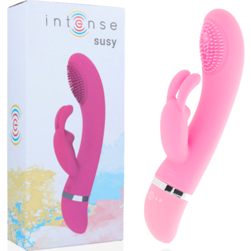 Vibrátor INTENSE HIGH TECH Susy oszcilláló rózsaszín