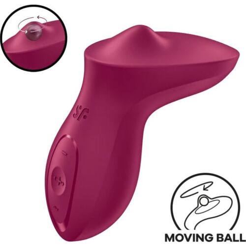 Lay-on Vibrátor SATISFYER Exciterrr Gördülő Golyóval