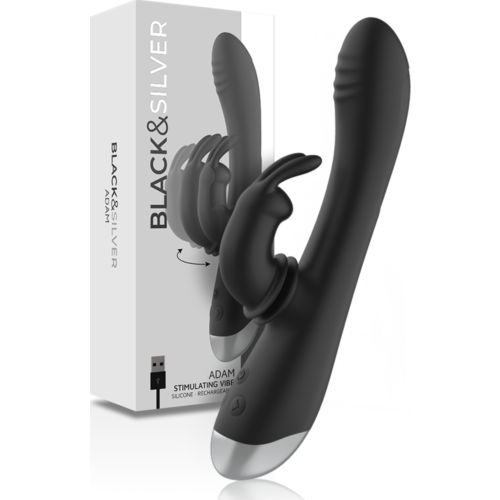 G-pont vibrátor BLACK&SILVER Adam új élményekhez