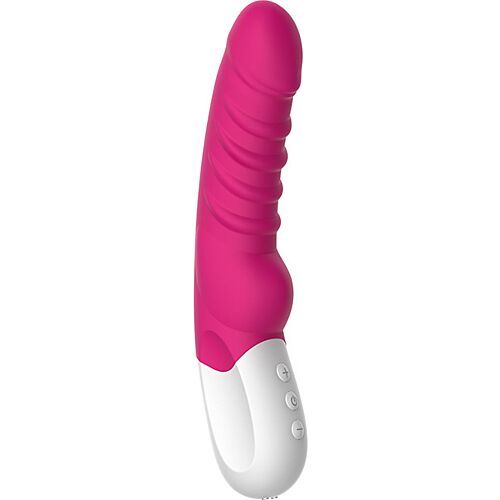 Vibrátor Liebe Vertigo Cerise – Intenzív kettős stimuláció