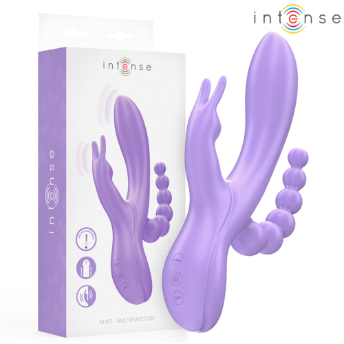 Vibrátor INTENSE MIKO háromfunkciós vibrátor