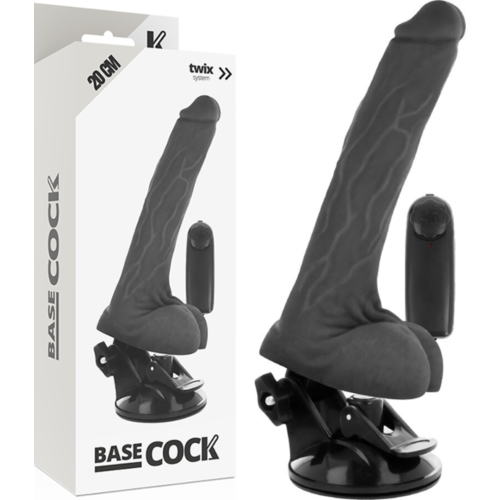 Vibrátor BASECOCK 20 CM Távirányítóval