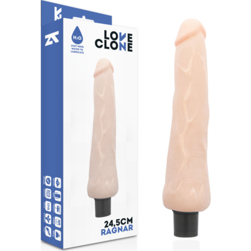 Realista Vibrátor LOVECLONE RAGNAR 24,5 cm