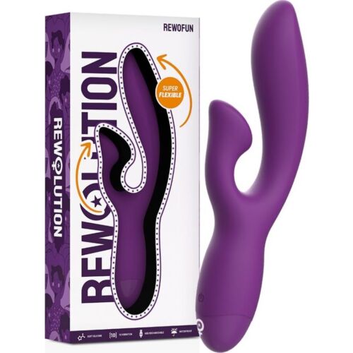 REWOLUTION REWOFUN vibrátor rugalmas nyúlvánnyal