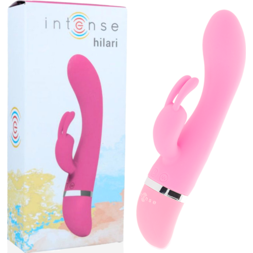 Vibrátor INTENSE HIGH TECH Hilari Pink - Két motoros élvezet